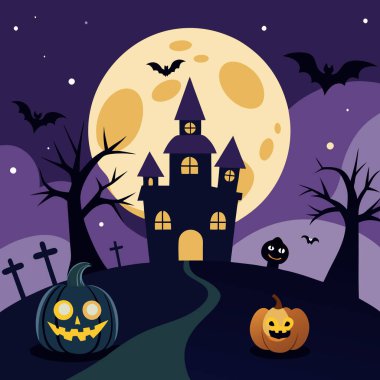 Halloween Vector Illustration  Spooky and Fun Seasonal Artwork clipart