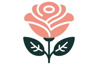 Bu çarpıcı gül vektör çizimi, çiçek açan bir çiçeğin güzelliğini ve zarafetini yakalar, grafik tasarımı, baskısı veya dijital projelerde kullanmak için mükemmeldir..