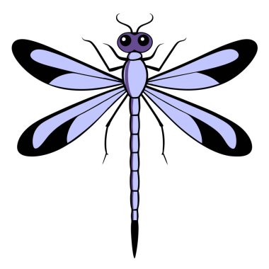 İçinde yusufçuklarla karıştırılan narin ve zarif böceklerin bulunduğu zarif vektör illüstrasyonları. Bu karmaşık tasarımlar karmaşık kanatlarını, ince vücutlarını ve canlı renklerini gözler önüne seriyor.,