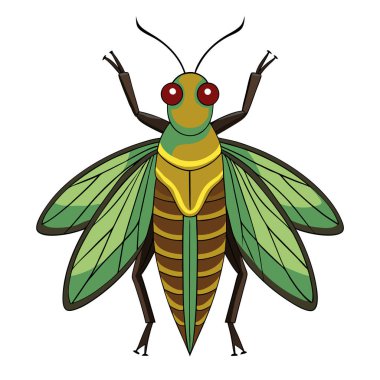 Sinek katydidlerin, kamuflaj ve kılık değiştirme ustalarının büyüleyici dünyasını gösteren detaylı bir vektör çizimi koleksiyonu. Bu büyüleyici böcekler çeşitli poziyonlarda ve ortamlarda tasvir edilir. Benzersiz adaptasyonlarını vurgularlar. .