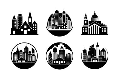 Shutterstock, Adobe Stock ve Freepik 'teki yüksek kaliteli bina simgelerini araştırın. Mimari, gayrimenkul, şehir manzarası ve temiz ve modern tasarımlı inşaat projeleri için mükemmel..