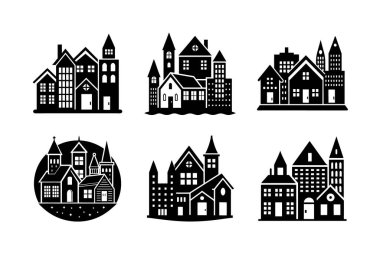 Shutterstock, Adobe Stock ve Freepik 'teki yüksek kaliteli bina simgelerini araştırın. Mimari, gayrimenkul, şehir manzarası ve temiz ve modern tasarımlı inşaat projeleri için mükemmel..