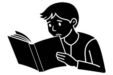 Bir öğrencinin İngilizce gramerini gergin bir grafikle öğrenmesinin eğitici bir temsili. Dil öğrenme materyalleri, okul kaynakları, ESL öğretim yardımları ve dil bilgisi dersleri için ideal.