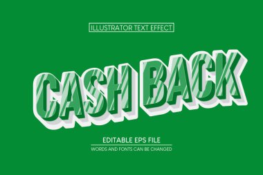 nakit Metin Efekti. Düzenlenebilir metin efekti