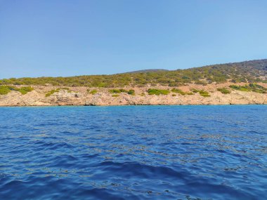 Ege Denizi 'nin güzel manzarası
