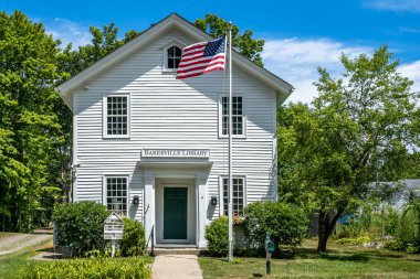 New Hartford, Connecticut 'taki Bakerville Halk Kütüphanesi