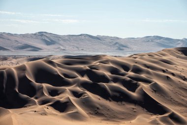 Sossusvlei Milli Parkı 'nın güzel manzarası, namibya