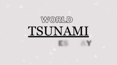 Dünya Tsunami Farkındalık Günü - 5 Kasım