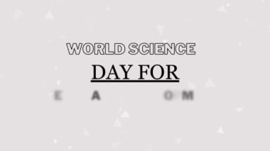 Dünya Barış ve Kalkınma Bilim Günü - 10 Kasım