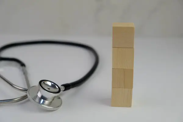 Tıbbi ekipmanlı metin için boş alan