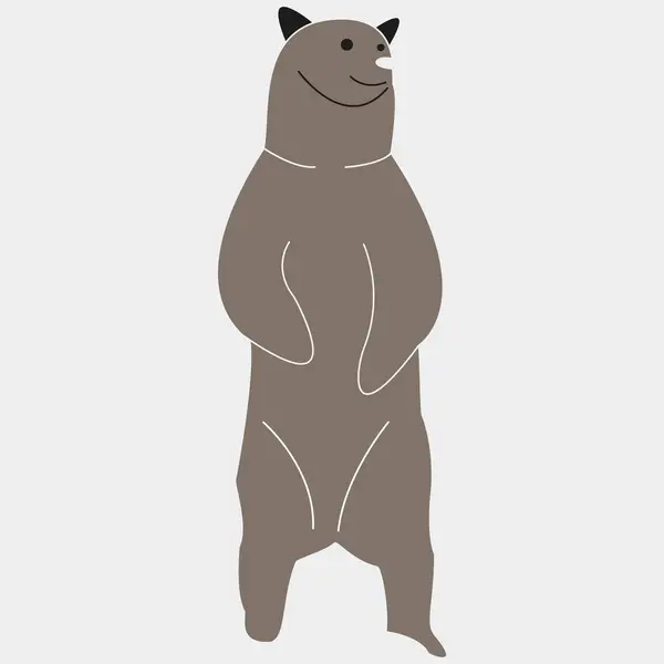 Ayının vektör görüntüsü