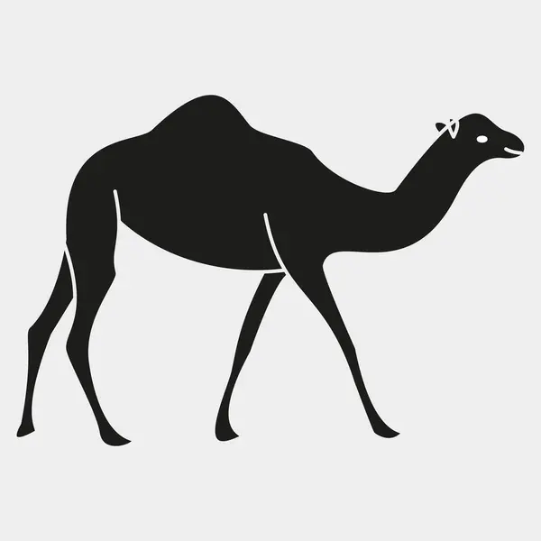 Deve simgesi. Vektör çizim