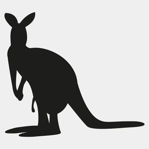 Kanguru simgesi, basit tarzı