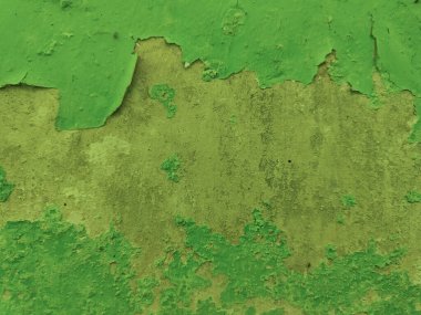 yeşil boyalı duvar dokusu