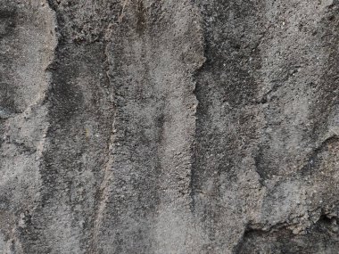 Çatlakları ve çizikleri olan beton bir duvarın dokusu arka plan olarak kullanılabilir.