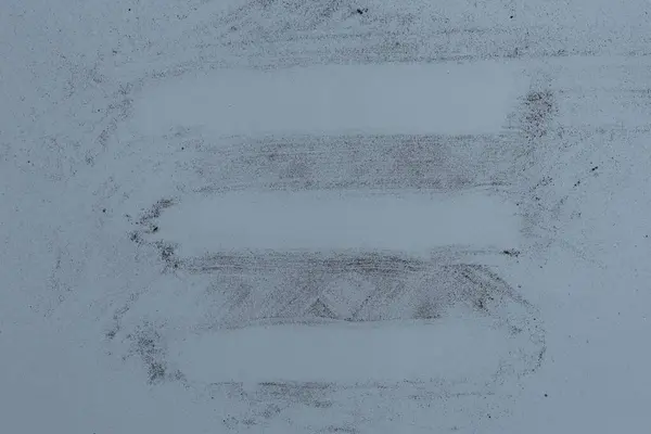 Beyaz ve siyah bir boyanın soyut arkaplanı