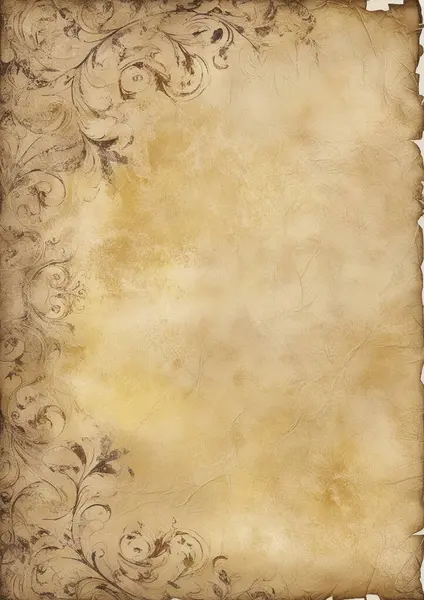 Yıllanmış, katlanmış kağıt narin çiçek desenleriyle süslenmiş, klasik dokuyu zamansız zarafet ve karmaşık detaylarla harmanlamış..