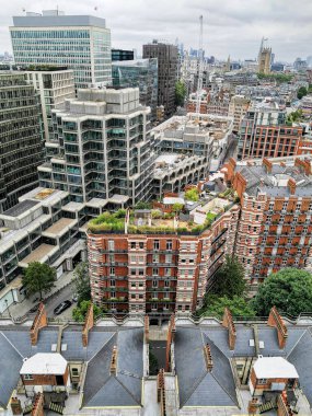 Westminster: Çatıların ve gökdelenlerin manzarası