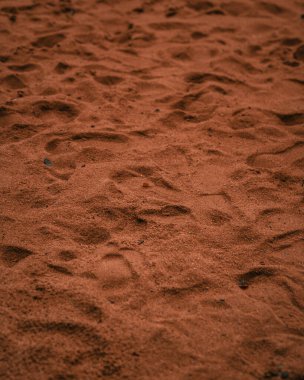 Kırmızı kum doku arka plan