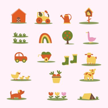 Bu Çiftçi illüstrasyon paketini ihtiyaçlarınıza göre düzenleyebilir ve ayarlayabilirsiniz.