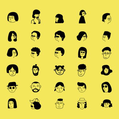 Bu yüz çizilmiş, ihtiyaçlarınıza göre düzenleyebilir ve ayarlayabilirsiniz