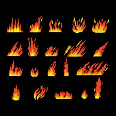 Bu ateş şablonu, ihtiyaçlarınıza göre düzenleyebilir ve ayarlayabilirsiniz