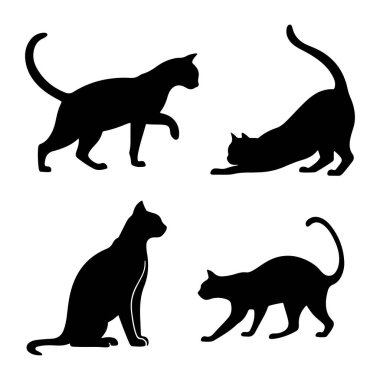 Kedi Çizilmiş Hayvan Silueti Tanımlama