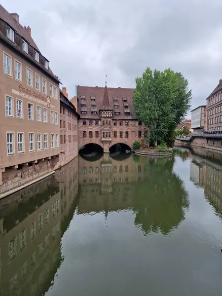 Nuremberg şehrinin manzarası