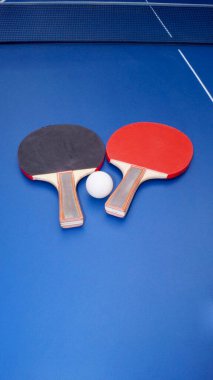 Masa tenisi oyunu. Yüksek kalite fotoğraf