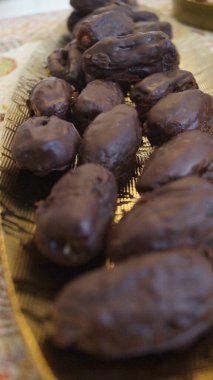 çikolatalı meyve. Yüksek kalite fotoğraf