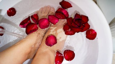 Ayak rahatlatıcı spa. Yüksek kalite fotoğraf