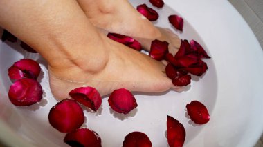 Ayak rahatlatıcı spa. Yüksek kalite fotoğraf