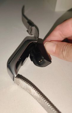 Akıllı saat şarj aleti. Yüksek kalite fotoğraf