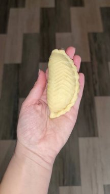 Azerbaycan geleneksel tatlı shekerbura. Yüksek kalite fotoğraf