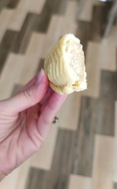 Azerbaycan geleneksel tatlı shekerbura. Yüksek kalite fotoğraf