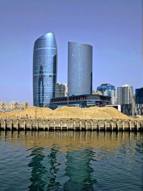 Soyutlama işe yarıyor, deniz manzarası. Yüksek kalite fotoğraf