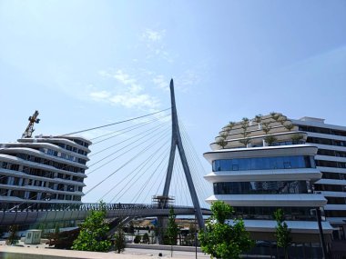 Constraction site, Bakü White City 6.06.2025. Yüksek kalite fotoğraf