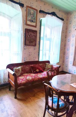 Azrbaijan 'ın Goy Şehri denilen Alman köyü. Haziran 2025. Yüksek kalite fotoğraf