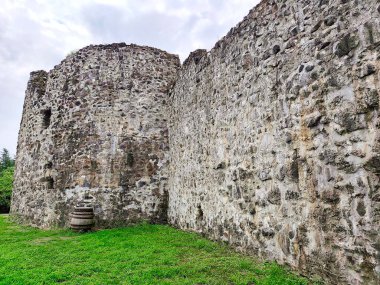 Tsikhitdziri Batumi 'deki Petra kalesi. Yüksek kalite fotoğraf