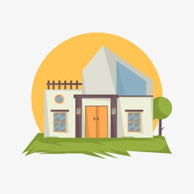 Yeşil yapraklı doğa logosu tasarım vektörü. Fabrikalar, ekoloji, doğal ürünler, vejetaryenlik, vejetaryenlik ve tarım sektörlerindeki işletmeler için uygundur.