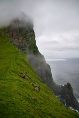 Faroe adasının güzel manzarası