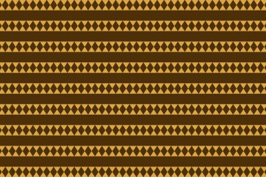 Altın ve koyu çikolata rengi, pürüzsüz desen, geometrik doku vektörü çizimi.