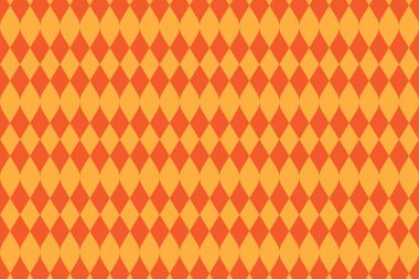 Turuncu renk eşkenar dörtgen tipi şekil şekli soyut arkaplan.