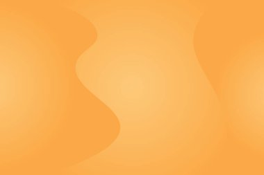 Kavisli dalgalı şekil efektli soyut turuncu parlayan arkaplan.