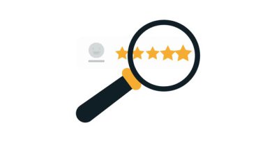 Arama simgesinin vektör illüstrasyonu. düz dizayn