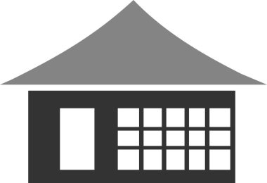 Ev simgeleri düz. Şeffaf arkaplanda izole edilmiş. Ev ikonu koleksiyonu. Gayrimenkul. Düz biçimli evler, bina sembolleri, uygulamalar ve web siteleri için farklı şekillerde imza at.