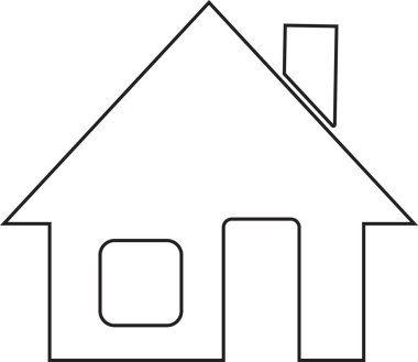 Ev ikonları sıraya dizildi. Şeffaf arkaplanda izole edilmiş. Ev ikonu koleksiyonu. Gayrimenkul. Moda tarzı evler, bina sembolleri, uygulamalar ve web siteleri için farklı şekillerde tasarım vektörü imzalayın