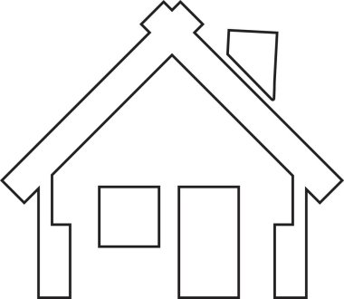 Ev ikonları sıraya dizildi. Şeffaf arkaplanda izole edilmiş. Ev ikonu koleksiyonu. Gayrimenkul. Moda tarzı evler, bina sembolleri, uygulamalar ve web siteleri için farklı şekillerde tasarım vektörü imzalayın