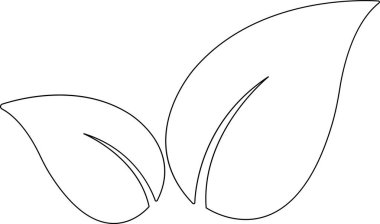 Yaprak, dal simgesi çevre dostu ekoloji simgeleri. Çevresel Yapraklar, doğal, eko, vegan, biyolojik etiketler vektör çizgisi düzenlenebilir vuruş tasarımı biçimi izole edilmiş beyaz arkaplan