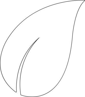 Yaprak, dal simgesi çevre dostu ekoloji simgeleri. Çevresel Yapraklar, doğal, eko, vegan, biyolojik etiketler vektör çizgisi düzenlenebilir vuruş tasarımı biçimi izole edilmiş beyaz arkaplan